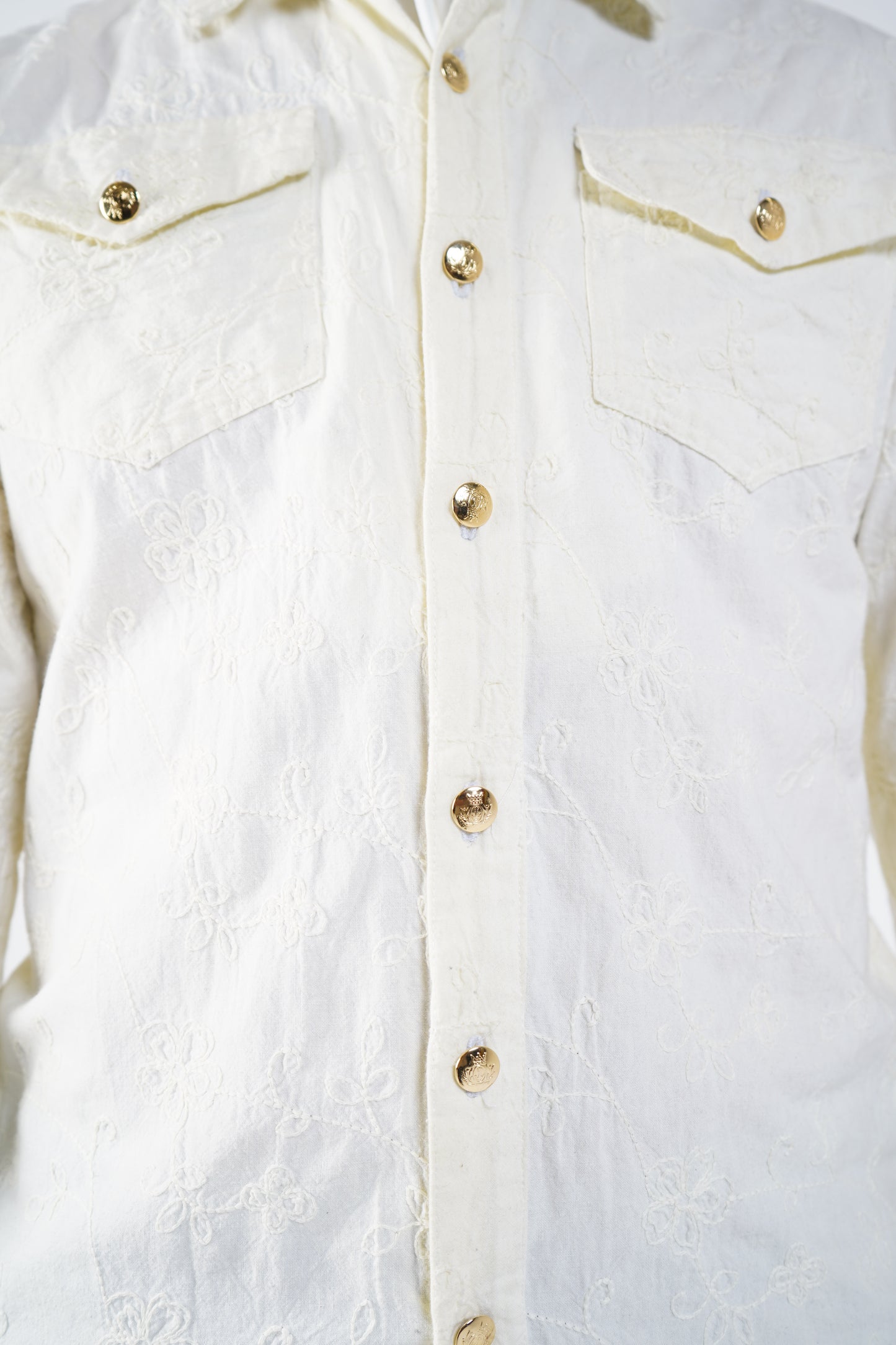 Ivory Flower Shacket